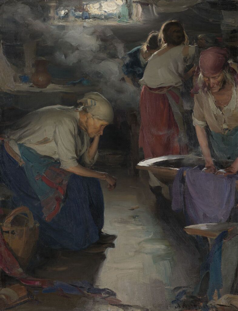 Абрам Архипов. Прачки. Конец 1890-х. Холст, масло. ГТГ.jpg