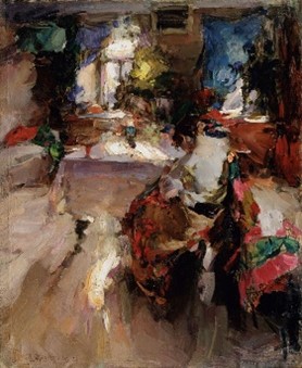 Абрам Ефимович Архипов «За работой»