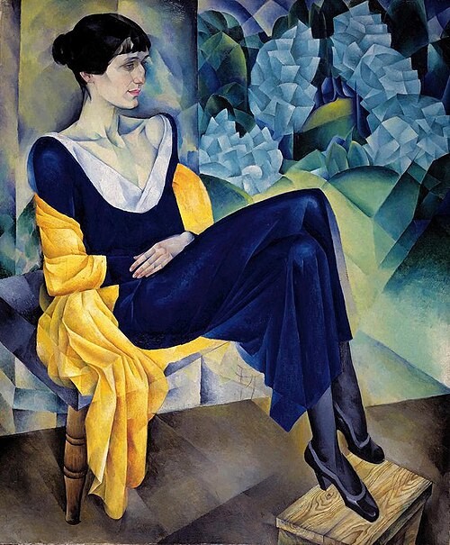 Натан Альтман. Портрет А.А. Ахматовой. 1914. ГРМ