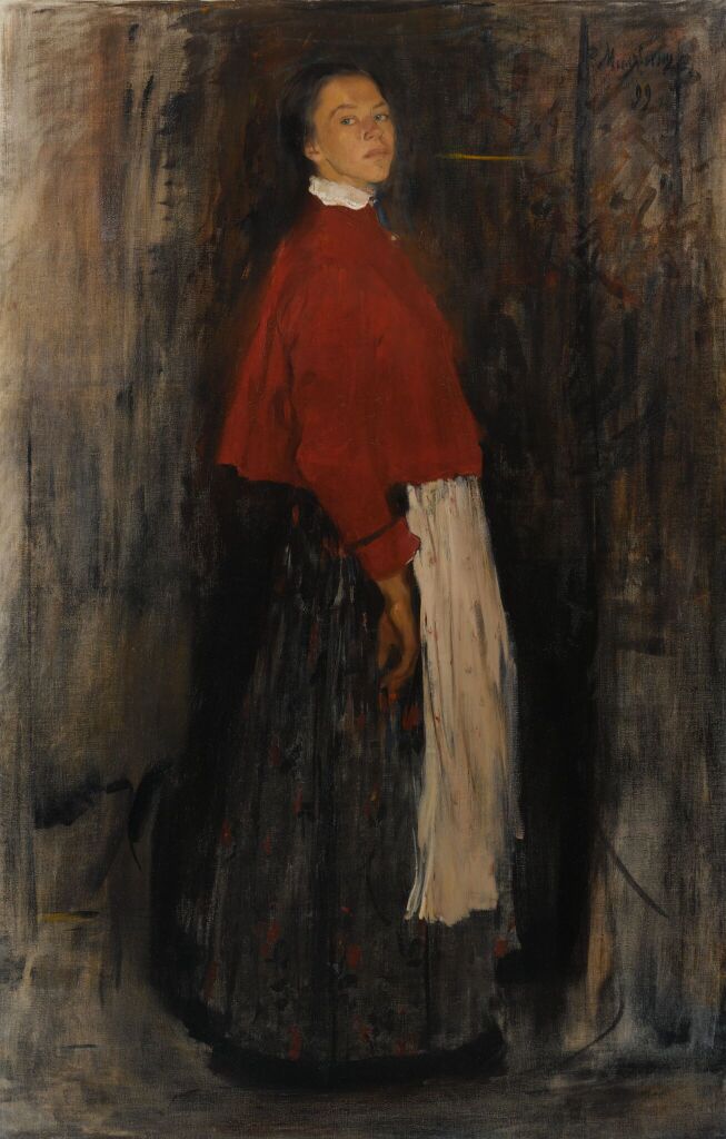 ФИЛИПП АНДРЕЕВИЧ МАЛЯВИН Крестьянская девушка. 1899