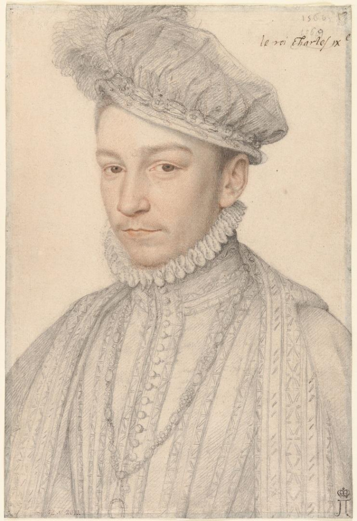 Франсуа Клуэ, прозаванный Жане Портрет Карла IX, котороля Франции ок 1566г.jpg