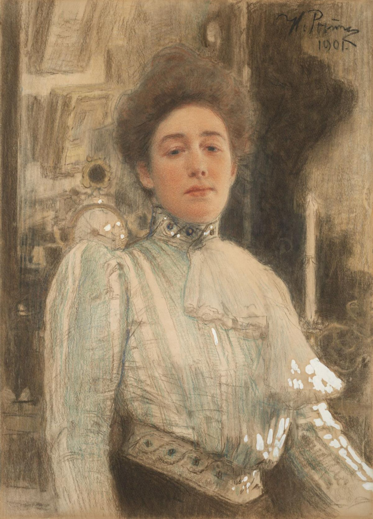И.Е. Репин. Портрет А.П. Боткиной. 1901. ГТГ