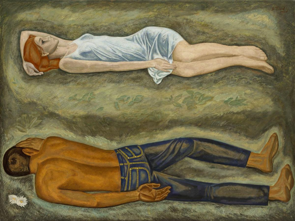 В.Е. Попков. Двое. 1966. ГТГ