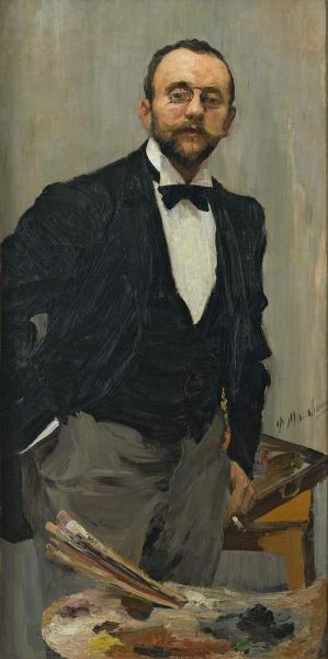 Filipp Malyavin, Portrait of I.E. Grabar, 1895