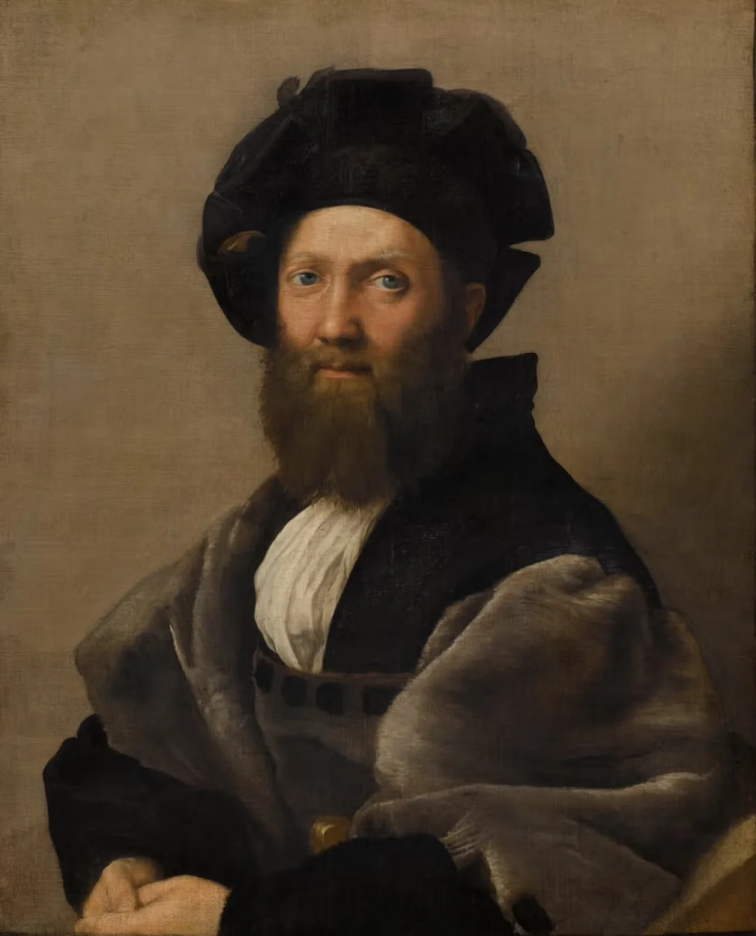 Рафаэль. Портрет Бальдассара Кастильоне, 1514–1516