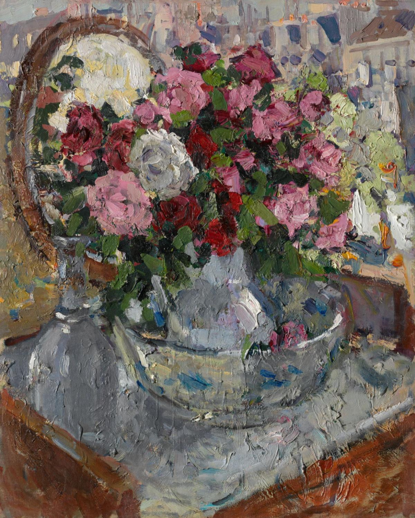 К.А. Коровин. Розы. Париж. 1911. ГТГ