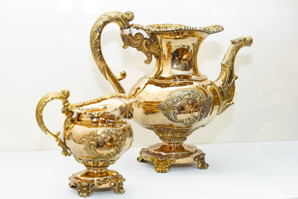 Экспозиция выставки «Сокровища императорских резиденций. Царское Село» в Государственном историческом музее