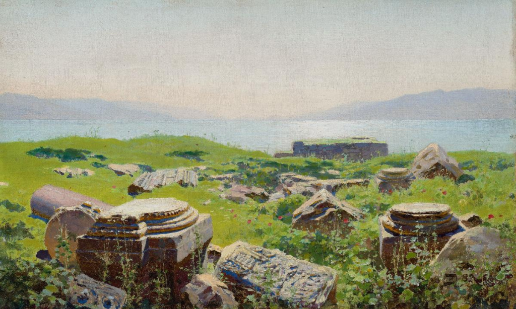 Василий Поленов. Развалины Тель-Хум. 1882. Государственная Третьяковская галерея