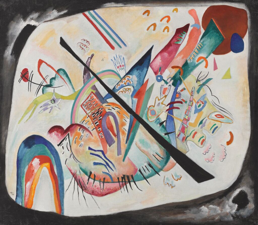 Василий Кандинский. Белый овал. 1919. ГТГ