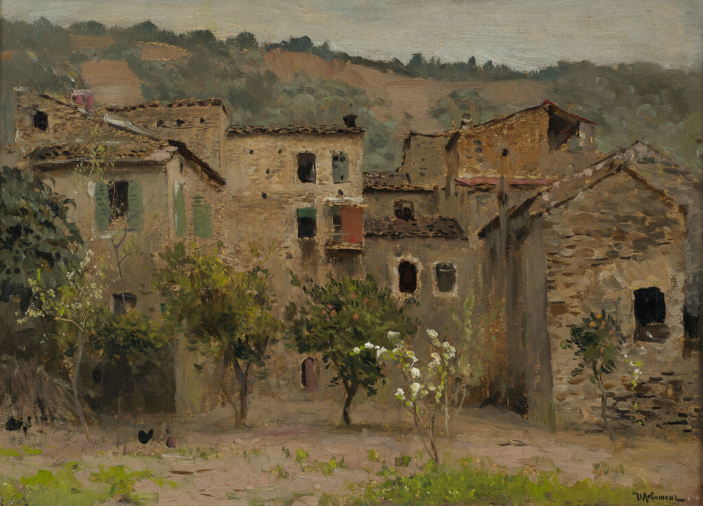 И. Левитан. Близ Бордигеры на севере Италии. 1890. ГТГ