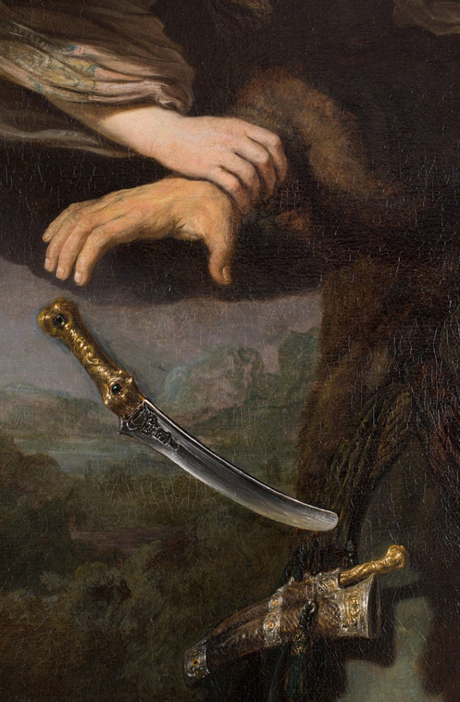 Рембрандт Харменс ван Рейн. Жертвоприношение Авраама (фрагмент после реставрации)