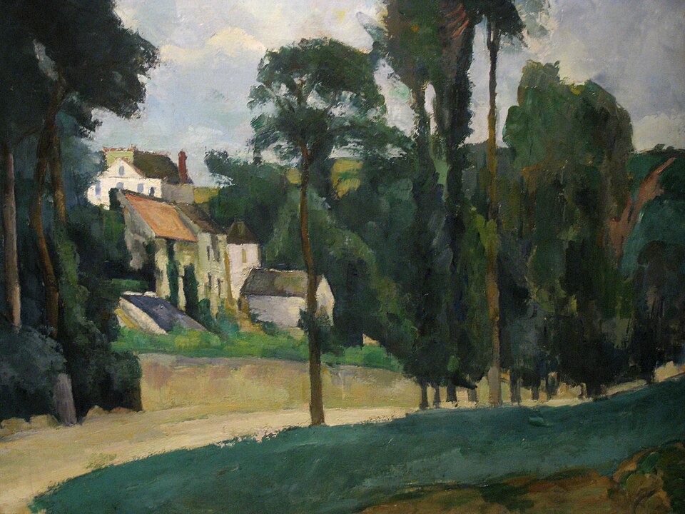 Поль Сезанн. «Дорога в Понтуазе» (Поместье Матюрен в Понтуазе). Около 1878. ГМИИ им. А.С. Пушкина