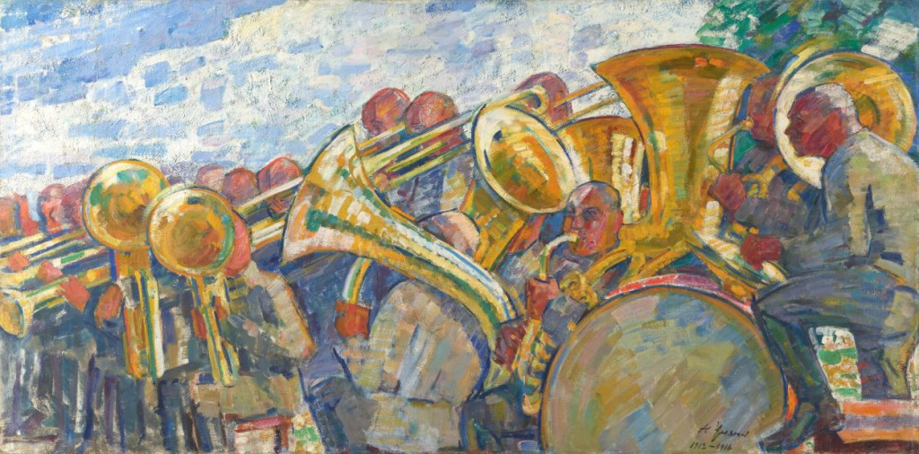 Ульянов Н.П. Оркестр. 1912-1916. ГТГ