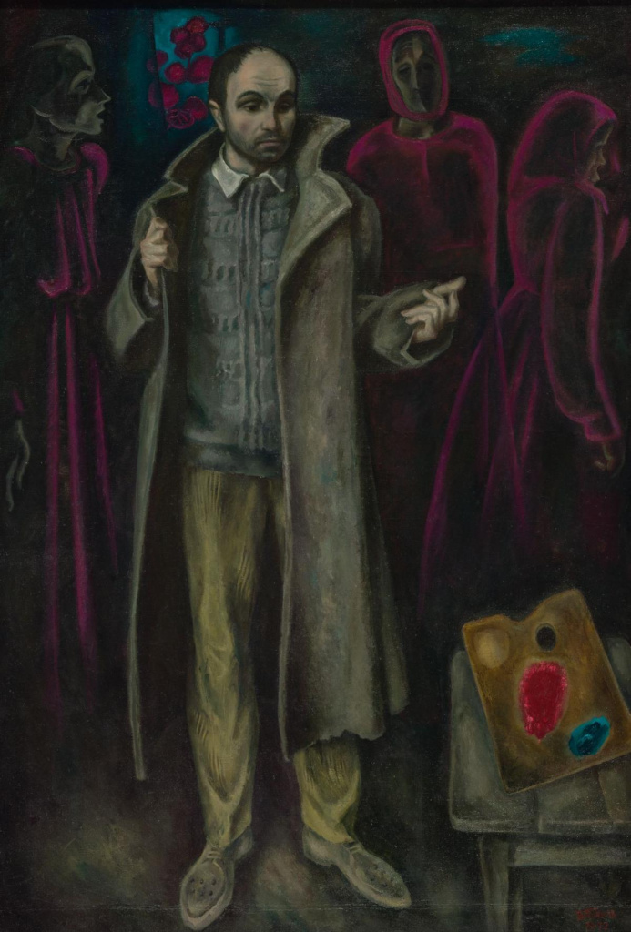 В.Е. Попков. Шинель отца. 1970-1972. ГТГ.jpg