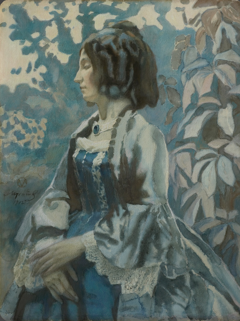 В. Э. Борисов-Мусатов. Портрет дамы. 1902. ГТГ
