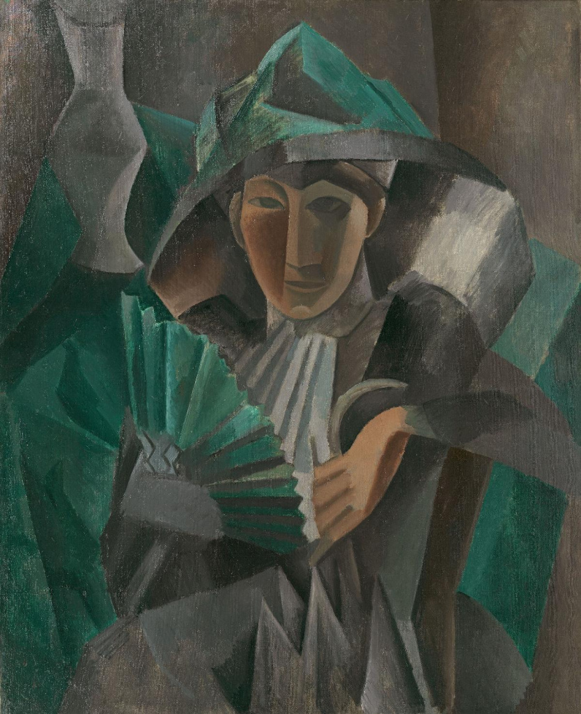 Пабло Пикассо. Дама с веером. 1909. ГМИИ им. А.С. Пушкина