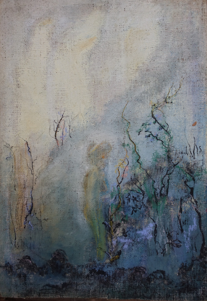 Ил. 20. А.Ф. Микули. Предутрие. 1900-е–1910-е. Холст, масло. 45×31. Собрание Е.Г. Гусевой, Москва