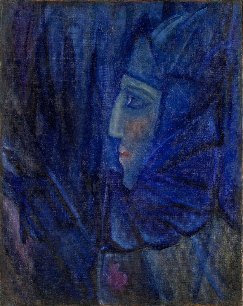 Илл. 17. А.Ф. Микули. Пьеро. 1900-е–1910-е. Холст, масло. 71,5×56,5. Собрание Романа Бабичева, Москва