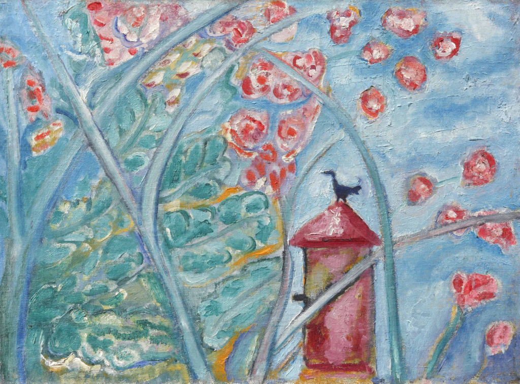 Ил. 25. А.Ф. Микули. Птица-Галка. Весенний павильон