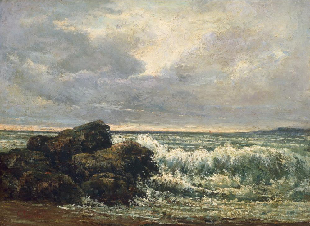 Гюстав Курбе. «Волна». 1869–1870. ГМИИ им. А.С. Пушкина