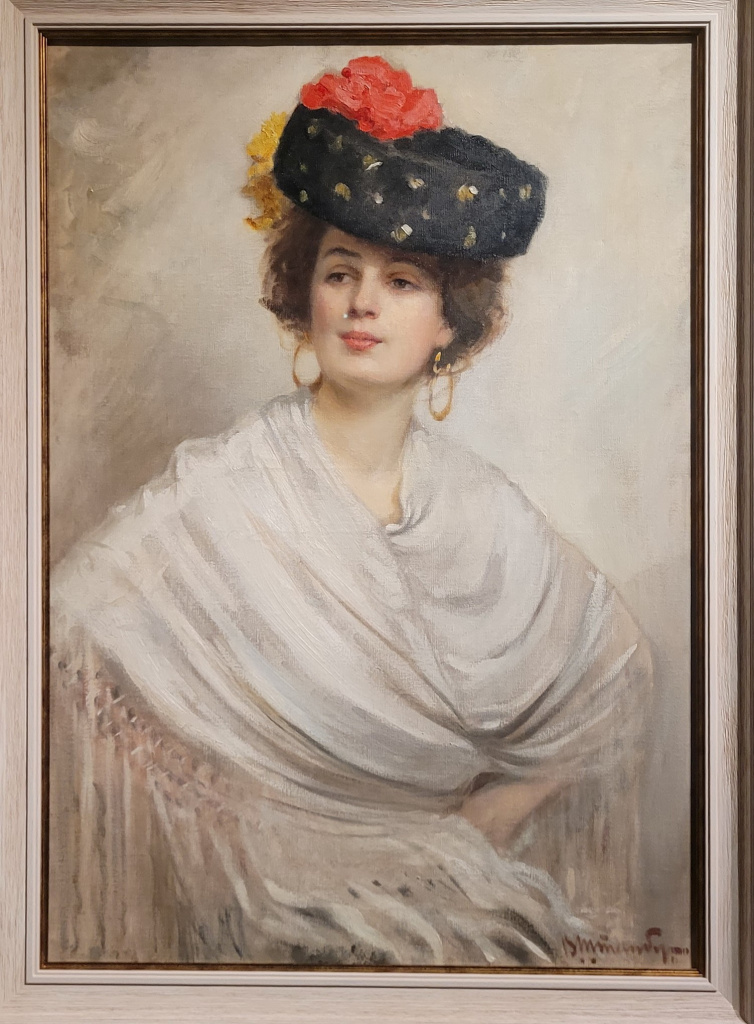 Виктор Штемберг. Испанка. 1900. Самарский областной художественный музей