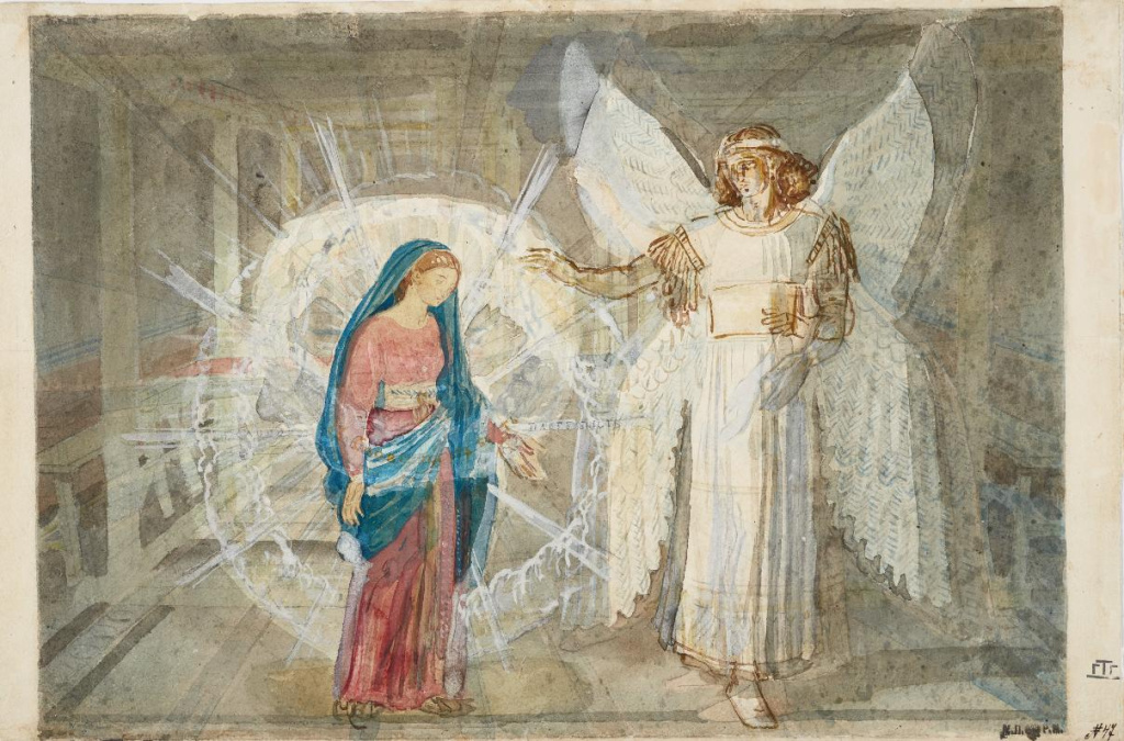 А.А. Иванов. Благовещение. Конец 1840-х – 1858. ГТГ