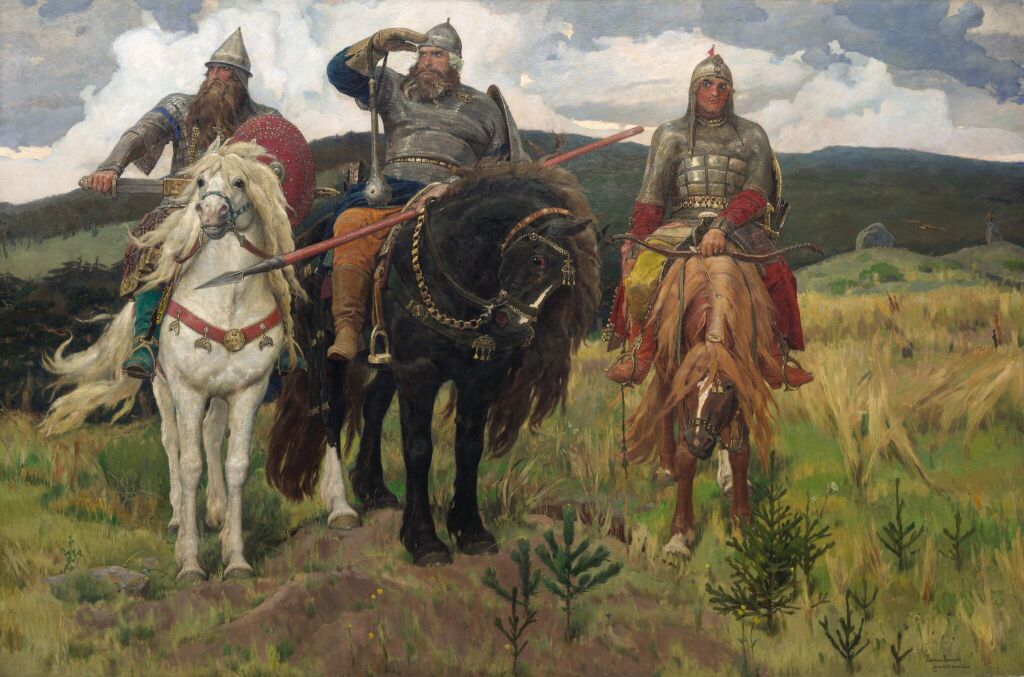 В.М. Васнецов. Богатыри. 1881-1898. Холст, масло. 295,3 x 446. ГТГ