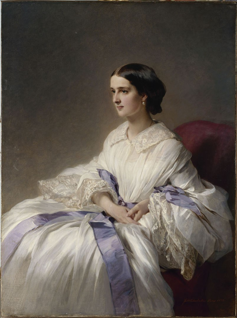 Портрет О.Э. Шуваловой. Франц Ксавер Винтерхальтер