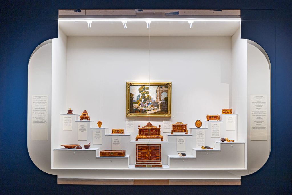 Янтарные сокровища из коллекции Царского Села на выставке в Историческом музее