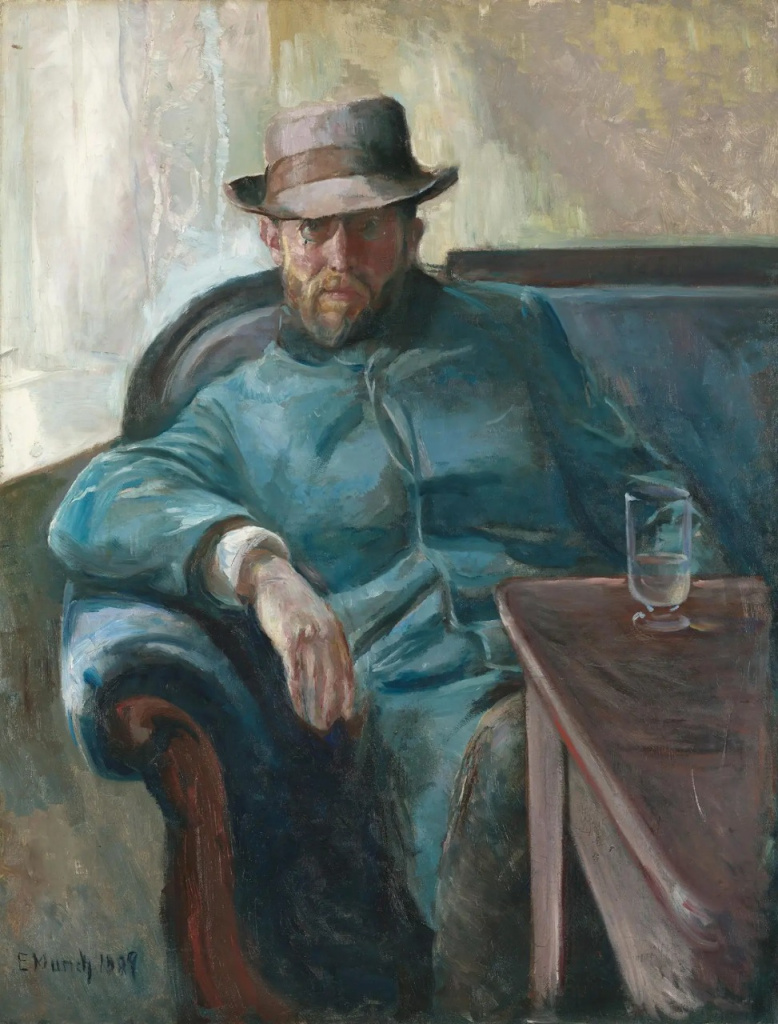 Ганс Йегер, 1889 год, автор Эдвард Мунк. Фото © Nasjonalmuseet Бёрре Хёстланд..jpg