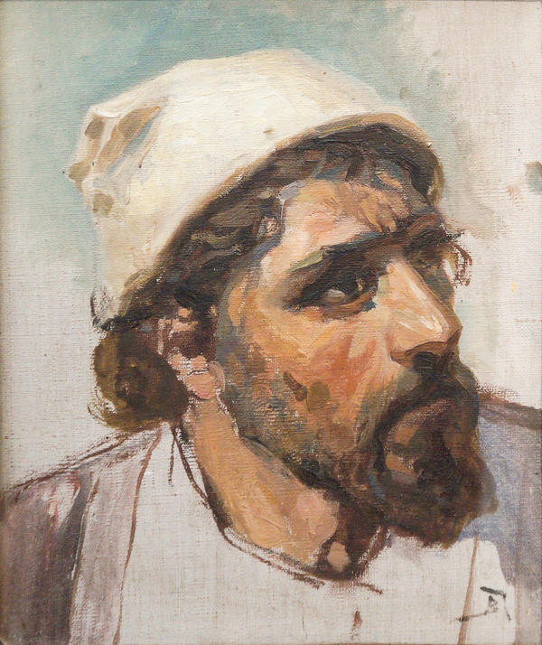 Василий Поленов. Голова Христа. 1887. Краснодарский краевой художественный музей им. Ф.А. Коваленко