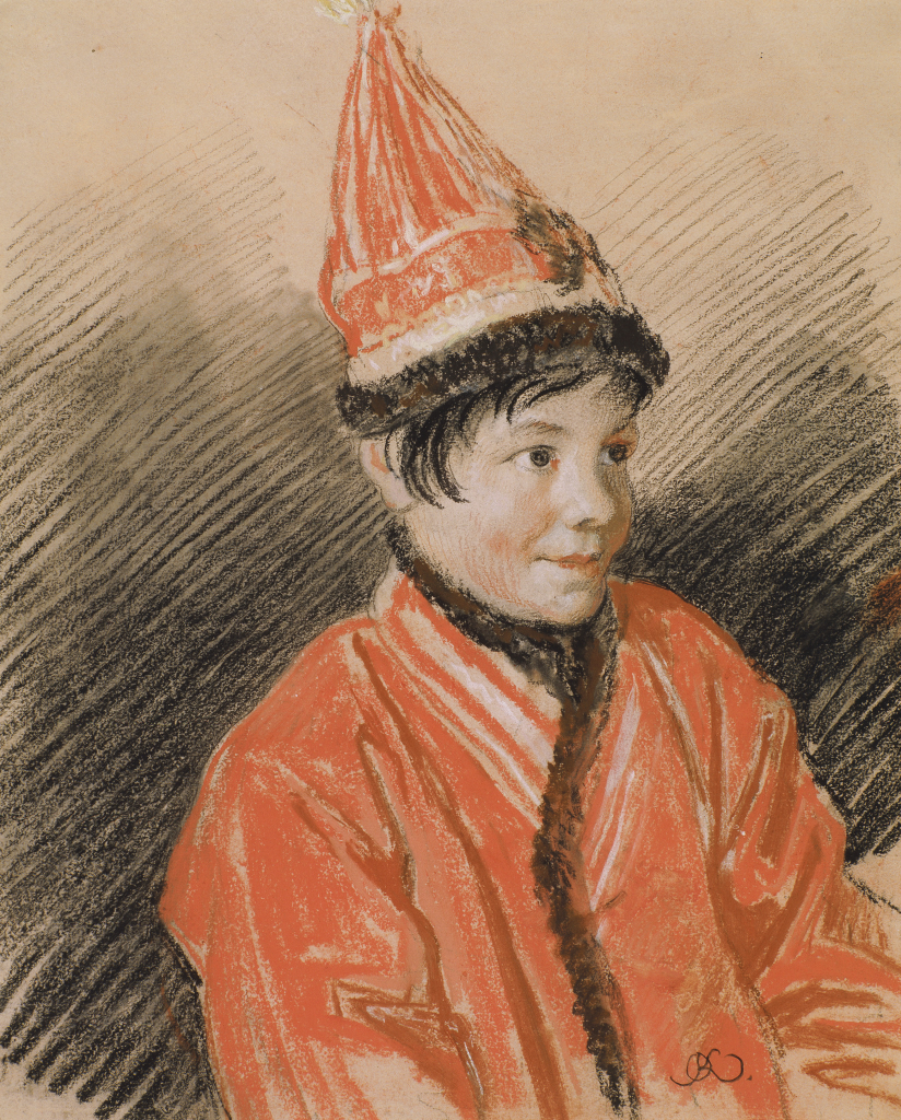 О. Кипренский. Калмычка Баяуста. 1813. ГТГ