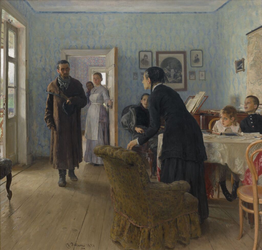 Репин. Не ждали. 1884-1888