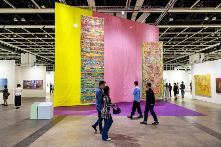 Инсталляция Паситы и Пио Абада в секторе «Встречи» выставки. © Art Basel
