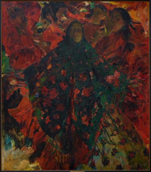 Бабы (Зеленая шаль). 1914