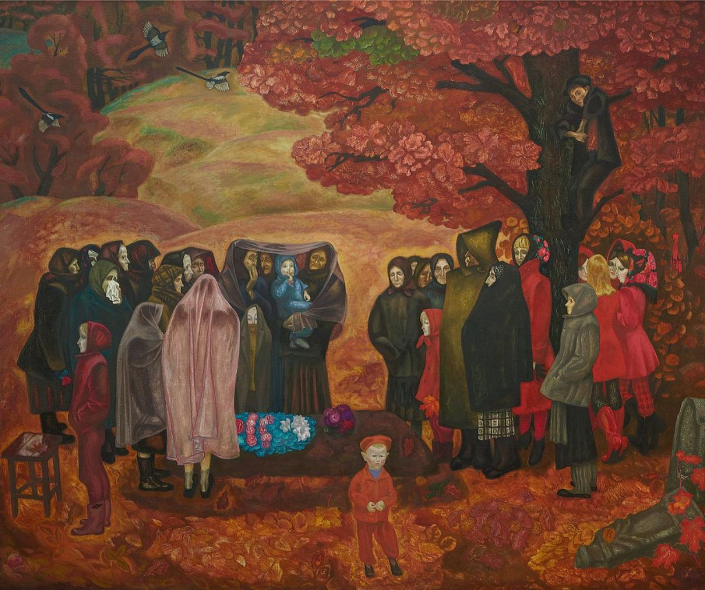 В.Е. Попков. Хороший человек была бабка Анисья. 1971-1973. ГТГ