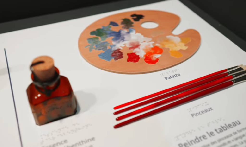 Кандинский. Выставка Музыка цвета. Палитра