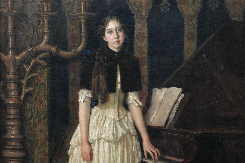 В.М. Васнецов. Портрет Е.А. Праховой. 1894. ГТГ