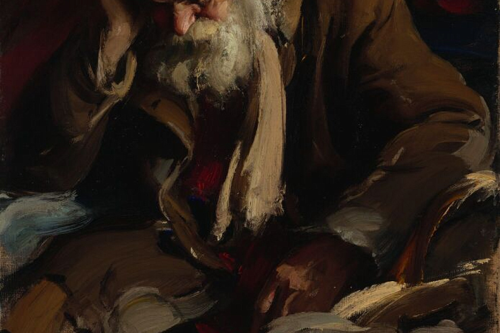 Абрам Архипов. Старик. 1901. Холст, масло. ГТГ