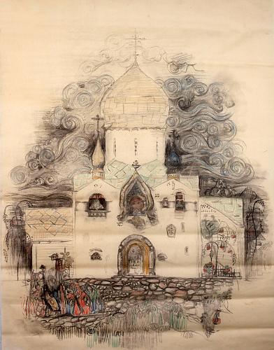 Покровский храм Марфо-Мариинской обители. Творческий союз Алексея Щусева и Михаила Нестерова
