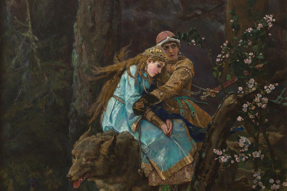 В.М. Васнецов. Иван-царевич на Сером волке. 1889. ГТГ