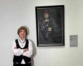 Виктор Попков. Портрет Элеоноры Пастон. История создания