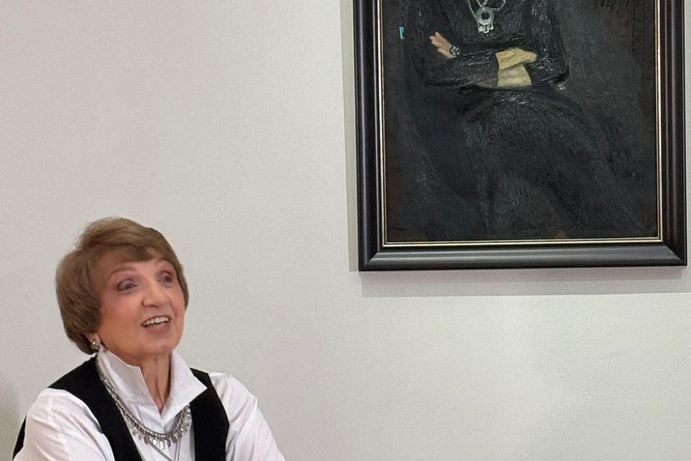 Виктор Попков. Портрет Элеоноры Пастон. История создания