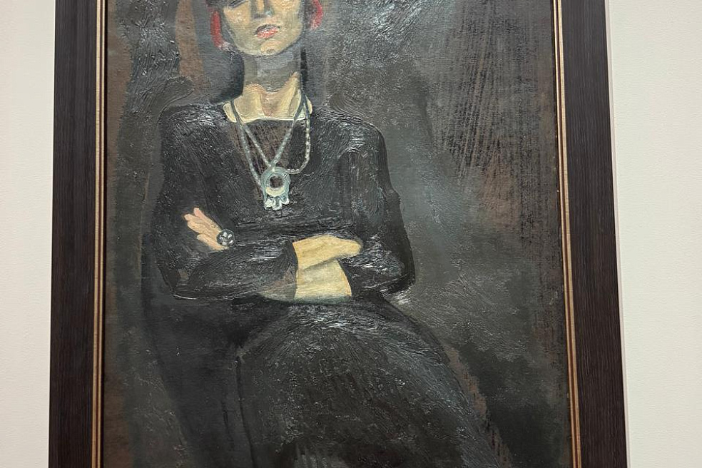 Виктор Попков. Портрет Элеоноры Пастон. История создания