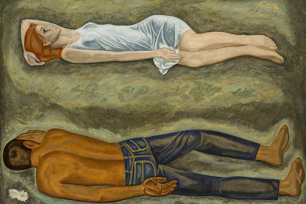 В.Е. Попков. Двое. 1966. ГТГ