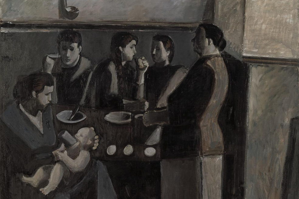 А.В. Васнецов. Большой обед. Семья Иванушкиных. 1953-1987. ГТГ