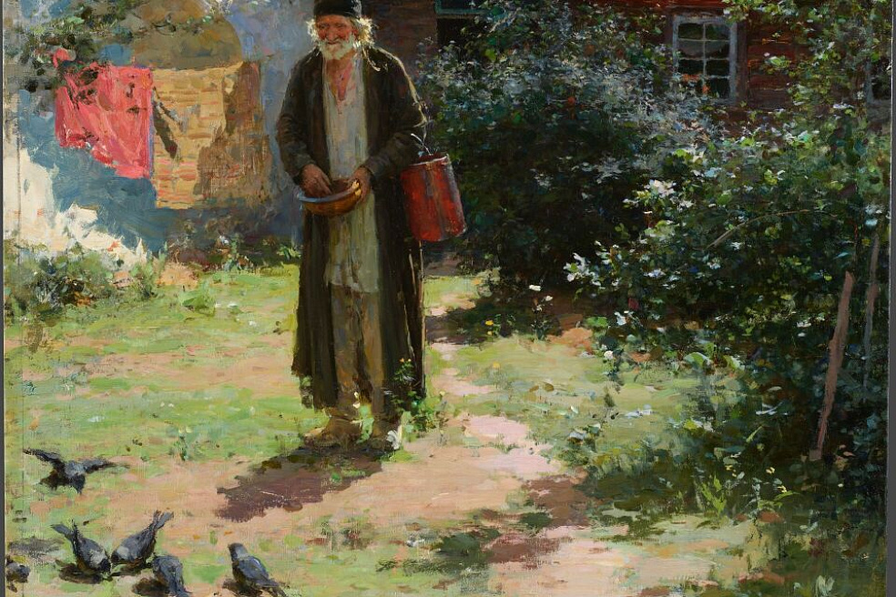 А.Архипов. Келейник. 1891. Холст. Масло. ГТГ