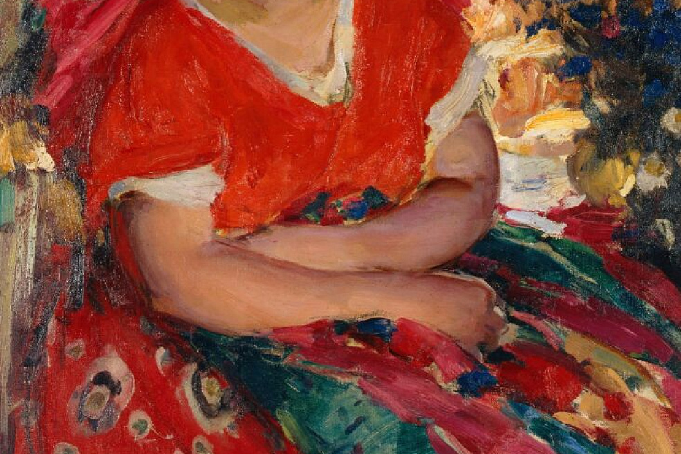 А.Архипов. Крестьянка. 1925. Холст. Масло. ГТГ