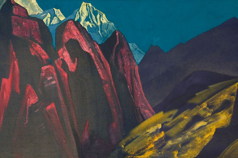 Н.Рерих. Тень Учителя. 1932. ГТГ