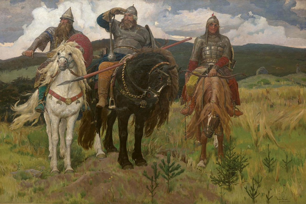 В.М. Васнецов. Богатыри. 1881–1898. ГТГ